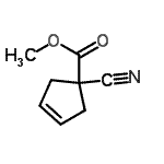 CAS#: 88326-52-7， Methyl 1-cyano-3-cyclopentene-1-carboxylate