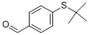 structure of CAS# 88357-16-8, 4-(Tert-Butylsulfanyl)Benzenecarbaldehyde;4-(TERT-BUTYLSULFANYL)BENZENECARBALDEHYDE;4-(Tert-Butylsulphanyl)Benzaldehyde;4-(Tert-Butylthio)Benzaldehyde