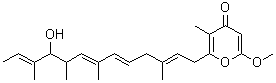 CAS#: 88378-60-3， 2-[(2E,5E,7E,11E)-10-Hydroxy-3,7,9,11-tetramethyl-2,5,7,11-tridecatetraen-1-yl]-6-methoxy-3-methyl-4H-pyran-4-one