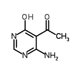 CAS#: 88394-02-9， 1-(4-Amino-6-hydroxy-5-pyrimidinyl)ethanone