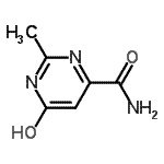 CAS#: 88394-13-2， 2-Methyl-6-oxo-1,6-dihydro-4-pyrimidinecarboxamide