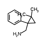 CAS#: 884091-19-4， 1-(2,2-Dimethyl-1-phenylcyclopropyl)methanamine