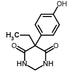 CAS#: 88456-71-7， 5-Ethyl-5-(4-hydroxyphenyl)dihydro-4,6(1H,5H)-pyrimidinedione