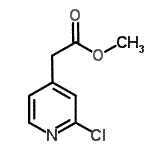 CAS#: 884600-82-2， Methyl (2-chloro-4-pyridinyl)acetate