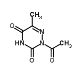 CAS#: 88513-00-2， 2-Acetyl-6-methyl-1,2,4-triazine-3,5(2H,4H)-dione