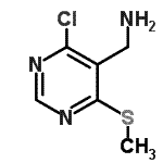 CAS#: 885269-49-8， 1-[4-Chloro-6-(methylsulfanyl)-5-pyrimidinyl]methanamine