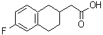 CAS#: 885269-53-4， (6-Fluoro-1,2,3,4-tetrahydro-2-naphthalenyl)acetic acid