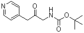 CAS#: 885269-81-8， 2-Methyl-2-propanyl [2-oxo-3-(4-pyridinyl)propyl]carbamate