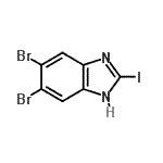 CAS#: 885270-95-1， 5,6-Dibromo-2-iodo-1H-benzimidazole