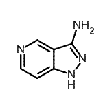structure of CAS# 885271-06-7, 1H-Pyrazolo[4,3-c]pyridin-3-amine;1H-Pyrazolo[4,3-c]pyridin-3-amin;1H-Pyrazolo[4,3-c]pyridin-3-amine;1H-Pyrazolo[4,3-c]pyridin-3-amine