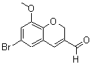 CAS 登录号：885271-15-8， 6-溴-8-甲氧基-2H-1-苯并吡喃-3-甲醛