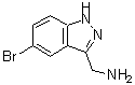 CAS 登录号：885271-37-4， 1-(5-溴-1H-吲唑-3-基)甲胺