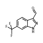 CAS#: 885271-90-9， 6-(Trifluoromethyl)-1H-indazole-3-carbaldehyde