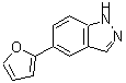 CAS#: 885272-43-5， 5-(2-Furyl)-1H-indazole