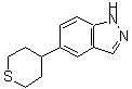 CAS#: 885272-59-3， 5-(Tetrahydro-2H-thiopyran-4-yl)-1H-indazole