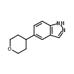 CAS#: 885272-70-8， 5-(Tetrahydro-2H-pyran-4-yl)-1H-indazole