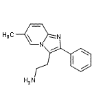 CAS#: 885272-82-2， 2-(6-Methyl-2-phenylimidazo[1,2-a]pyridin-3-yl)ethanamine