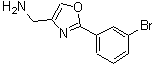 CAS#: 885273-09-6， 1-[2-(3-Bromophenyl)-1,3-oxazol-4-yl]methanamine