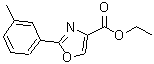 CAS#: 885273-19-8， Ethyl 2-(3-methylphenyl)-1,3-oxazole-4-carboxylate