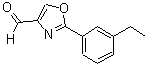 CAS#: 885273-23-4， 2-(3-Ethylphenyl)-1,3-oxazole-4-carbaldehyde