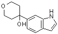 CAS#: 885273-47-2， 4-(1H-Indol-6-yl)tetrahydro-2H-pyran-4-ol