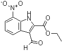 CAS#: 885273-53-0， Ethyl 3-formyl-7-nitro-1H-indole-2-carboxylate