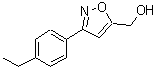 CAS#: 885273-68-7， [3-(4-ethylphenyl)isoxazol-5-yl]methanol