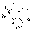 CAS#: 885274-09-9， Ethyl 5-(3-bromophenyl)-1,3-oxazole-4-carboxylate