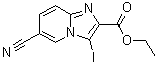 CAS#: 885275-50-3， Ethyl 6-cyano-3-iodoimidazo[1,2-a]pyridine-2-carboxylate