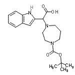 CAS#: 885275-76-3， 1H-Indol-2-yl(4-{[(2-methyl-2-propanyl)oxy]carbonyl}-1,4-diazepan-1-yl)acetic acid