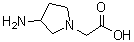 CAS#: 885277-64-5， (3-Amino-1-pyrrolidinyl)acetic acid