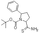 CAS#: 885277-73-6， 2-Methyl-2-propanyl 2-carbamothioyl-5-phenyl-1-pyrrolidinecarboxylate