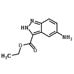 CAS#: 885278-45-5， Ethyl 5-amino-2H-indazole-3-carboxylate
