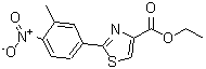 CAS#: 885278-57-9， Ethyl 2-(3-methyl-4-nitrophenyl)-1,3-thiazole-4-carboxylate
