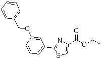 CAS#: 885278-60-4， Ethyl 2-[3-(benzyloxy)phenyl]-1,3-thiazole-4-carboxylate