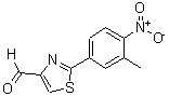 CAS#: 885278-90-0， 2-(3-Methyl-4-nitrophenyl)-1,3-thiazole-4-carbaldehyde