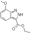 CAS#: 885278-98-8， Ethyl 7-methoxy-2H-indazole-3-carboxylate