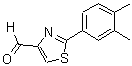 CAS#: 885279-05-0， 2-(3,4-Dimethylphenyl)-1,3-thiazole-4-carbaldehyde