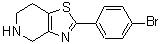 CAS#: 885279-57-2， 2-(4-bromophenyl)-4,5,6,7-tetrahydrothiazolo[4,5-c]pyridine