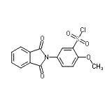 CAS#: 885279-82-3， 5-(1,3-Dioxo-1,3-dihydro-2H-isoindol-2-yl)-2-methoxybenzenesulfonyl chloride