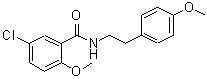 CAS#: 885279-88-9， 5-Chloro-2-methoxy-N-[2-(4-methoxyphenyl)ethyl]benzamide