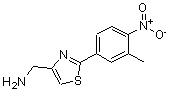 CAS#: 885280-61-5， 1-[2-(3-Methyl-4-nitrophenyl)-1,3-thiazol-4-yl]methanamine