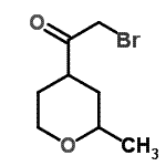 CAS#: 88572-24-1， 2-Bromo-1-(2-methyltetrahydro-2H-pyran-4-yl)ethanone