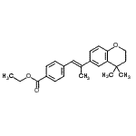 CAS#: 88579-28-6， Ethyl 4-[(1E)-2-(4,4-dimethyl-3,4-dihydro-2H-chromen-6-yl)-1-propen-1-yl]benzoate