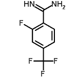 CAS#: 885957-02-8， 2-Fluoro-4-(trifluoromethyl)benzenecarboximidamide