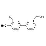 CAS#: 885963-16-6， (3'-Chloro-4'-methyl-3-biphenylyl)methanol