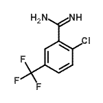 CAS#: 885963-61-1， 2-Chloro-5-(trifluoromethyl)benzenecarboximidamide