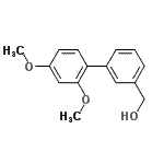 CAS#: 885963-78-0， (2',4'-Dimethoxy-3-biphenylyl)methanol