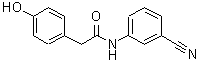 CAS#: 886362-51-2， N-(3-Cyanophenyl)-2-(4-hydroxyphenyl)acetamide