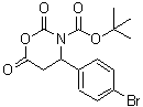 CAS#: 886362-54-5， 2-Methyl-2-propanyl 4-(4-bromophenyl)-2,6-dioxo-1,3-oxazinane-3-carboxylate